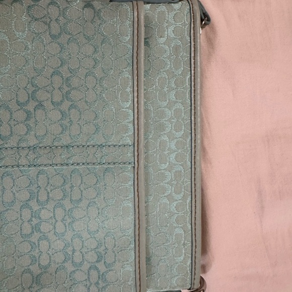 Coach Y2K Ice Sky Blue monogram Crossbody Bag - Picture 5 of 8
